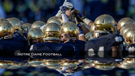 notre dame college football